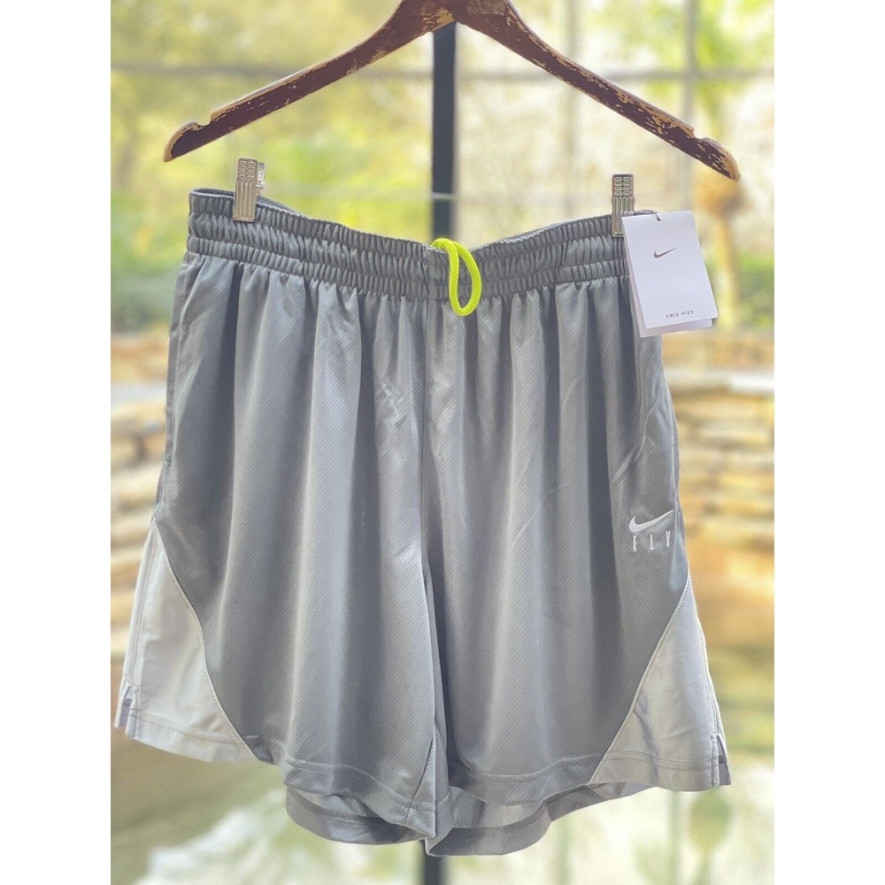 Nike Women's Dri-FIT Isofly Basketball Shorts XL Gray Activewear